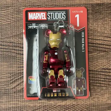 MARVEL 베어브릭 1 아이언맨 마크 3