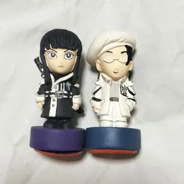D.Gray-man 스탬프 세트 칸다 유우 코무이 D 도장 피규어