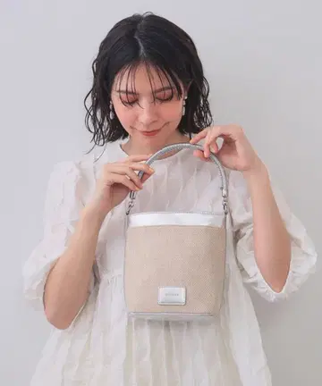 [ 2WAY ] 디자인 핸들 미니 숄더백