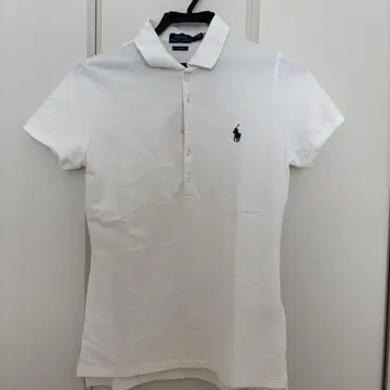 폴로 랄프 로렌 반팔 피케 셔츠 화이트