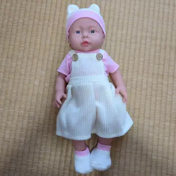 귀도리 모자 오버롤 인형