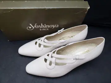 긴자 요시노야 펌프스 아이스 그레이 24.5cm Yoshinoya