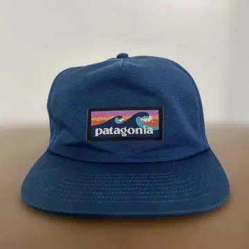 Patagonia 파도 택 블루 캡 레어