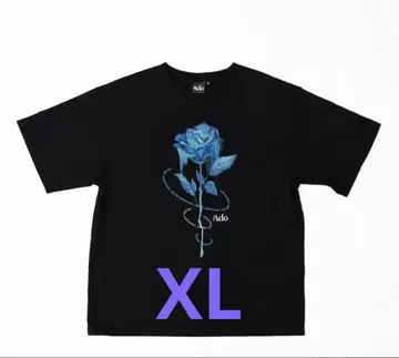 [개봉] Ado 팝업 스토어 블루 로즈 XL 사이즈 T셔츠