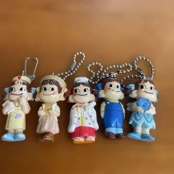 페코짱 키링 5세트