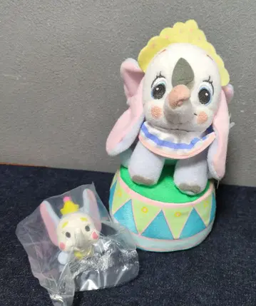 택 포함 디즈니 프렌즈 덤보 피규어 SEGA 봉제 인형