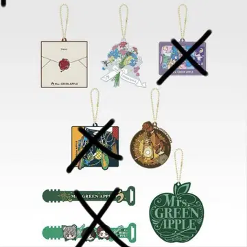 제일복권 Mrs. GREEN APPLE E상 4종