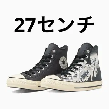 [ 27cm ] 컨버스 올스타 하이 스컬 우타가와 쿠니요시 해골