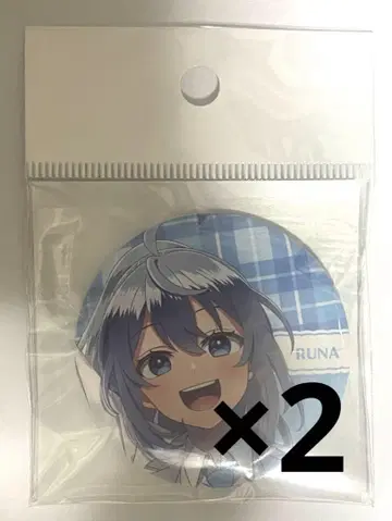 컬러풀 피치 카라피치 루나 캔뱃지 파라피치