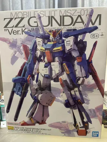MG ZZ 건담 Ver.Ka 1/100 새상품