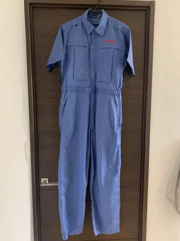 YANMAR CA 8702 파란색 L 사이즈 오버롤