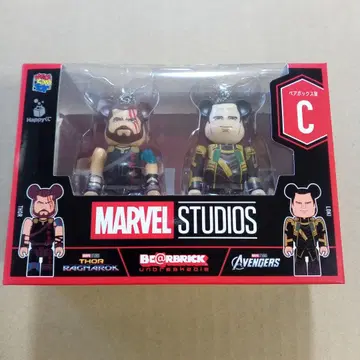 MARVEL 베어브릭 Happy 복권 C상 페어 박스