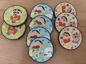짱구는 못말려(크레용 신짱) 러버 잡화 컬렉션 3종 코스터