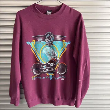Harley-Davidson 버건디 90'S 할리 빈티지