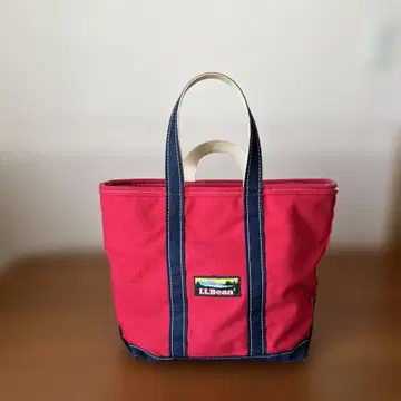 L.L.Bean 토트백 빨간색 x 네이비
