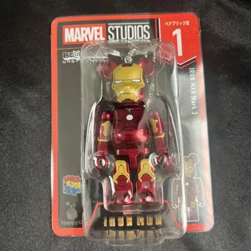 MARVEL Happy 복권 [ BE@RBRICK ] 1 아이언맨