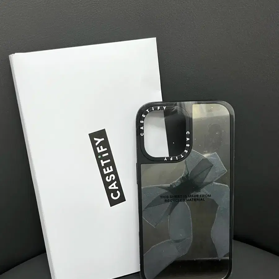 CASETIFY 케이스티파이 New) Casetify iPhone 16 Ribbon Mirror Case