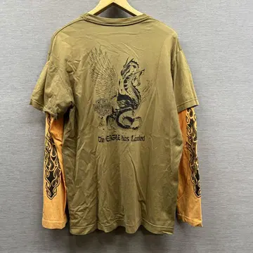 HARLEY DAVIDSON 페이크 레이어드 긴팔 티셔츠