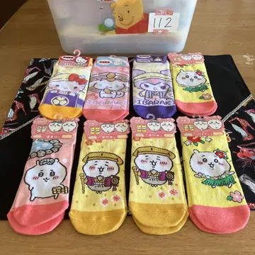 산리오 치이카와 (먼작귀) 캐릭터 양말 BOX 112
