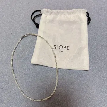 이번 시즌 완판 슬로브 이에나 SLOBE 헤마타이트 숏 목걸이
