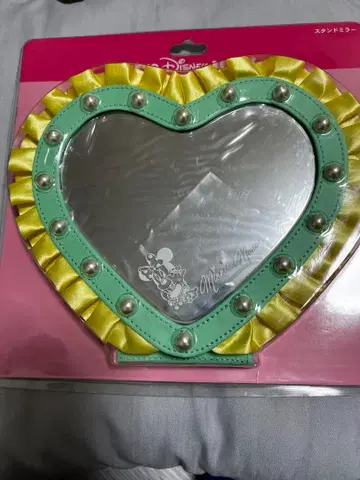 미키마우스 하트형 거울