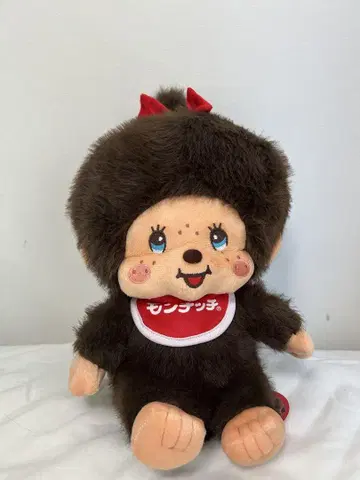 몽치치 레트로 몽치치 BIG 봉제 인형 몽치치짱 빨간색
