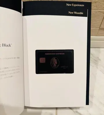 아멕스 센추리온 카드 샘플 세트