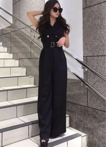 올인원 테일러 와이드 콤비네존