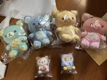 리락쿠마 GINZA 긴자 봉제 인형 6종 세트