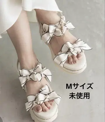 미개봉 미니 리본 통굽 스포츠 샌들 RANDA