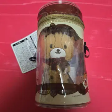 타이니 참 티타임 파티 마스코트 포함 클리어 미니백 빨간색