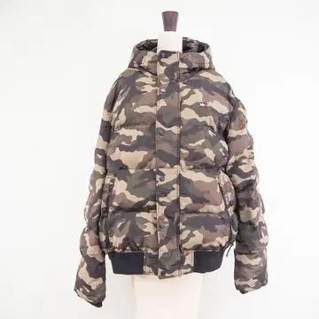 타미힐피거 카모플라쥬 다운 자켓 사이즈 XL CO5001