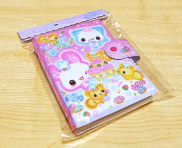 해피 마치 씰북 헤이세이 레트로 카미오 재팬 미개봉 새상품
