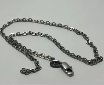 SAAD 목걸이 남성용 스테인리스 스틸 체인 45cm 정도