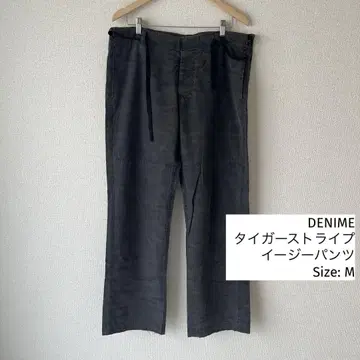 Denime 타이거 스트라이프 이지 팬츠 M 사이즈