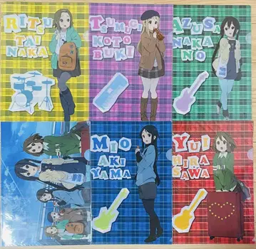 케이온! 클리어 파일 12장 세트