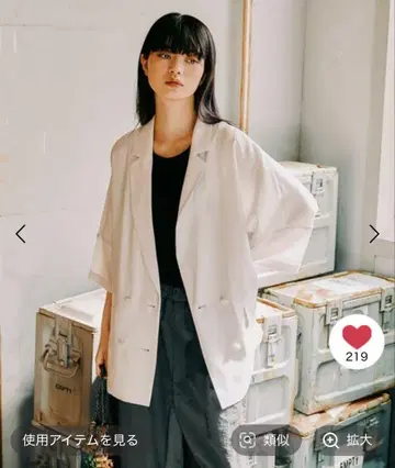 니코앤드 [MODE NORM CORE] 조젯 루즈 자켓