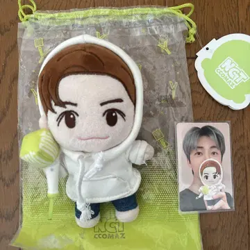 NCT 봉제 인형 제민 ccomaz 트레이딩 카드