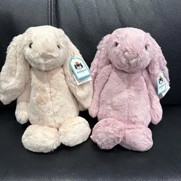 제리캣 토끼 봉제 인형 2점 묶음 판매