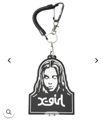 새상품 엑스걸 X-girl FACE PASS CASE 통학 케이스