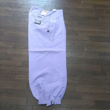 도라이치 니카 바지 w82 폴리에스테르 100% 보라색 얼룩 있음