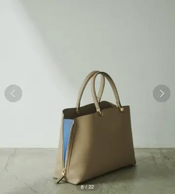 [ E'POR ] Y BAG Medium ( 사이드 지퍼 토트백 )