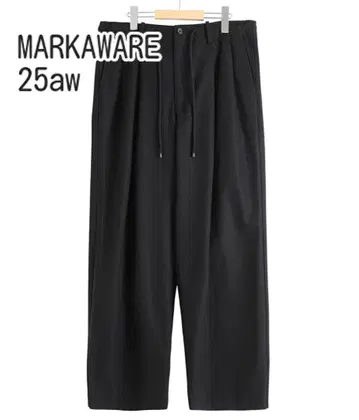 MARKAWARE Double Pleated Easy Trousers