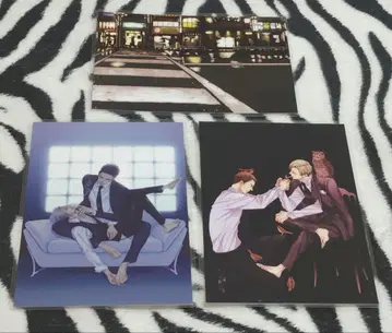 요네다 코우 엽서 3종 세트 라미네이티드 낱개 판매