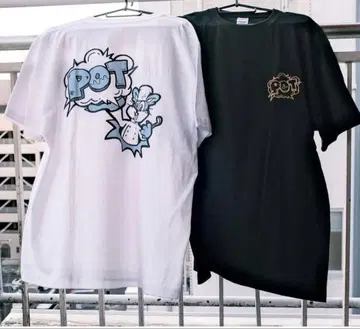 POT 콕 셔츠 L 사이즈 블랙
