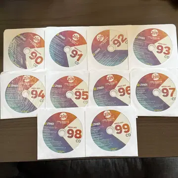 ZUMBA MEGA MIX90~ 10장 세트