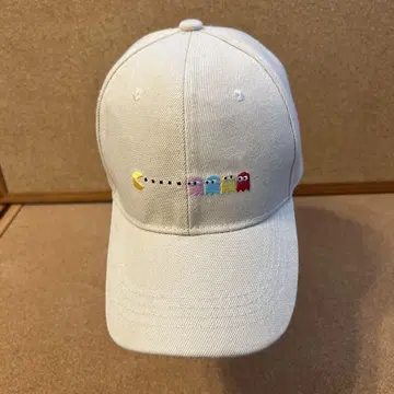팩맨 모자 베이지색