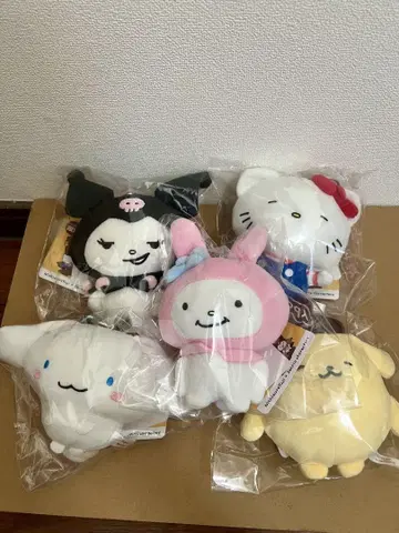 니시무라 유우지 산리오 봉제 인형 백참 전 5종 세트