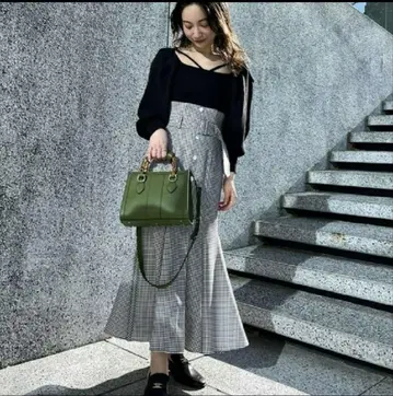 snidel 프론트 버튼 머메이드 스커트 00 사이즈!