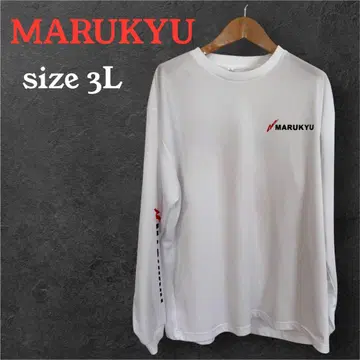 [ MARUKYU ] 마루큐 화이트 T셔츠 3L 낚시